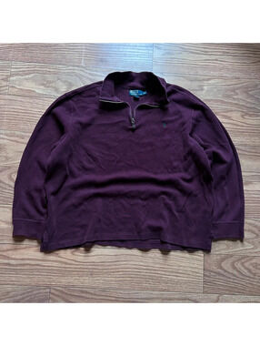 vintage polo ralph lauren y2k quarter zip